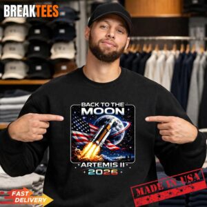 Artemis Launch Back to The Moon 2026 T-Shirt 3 Artemis Launch Back to The Moon 2026 T-Shirt 3