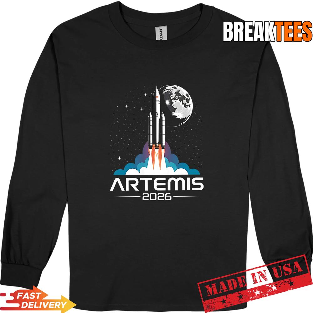 Artemis Launch to The Moon T-Shirt Artemis Launch to The Moon T-Shirt