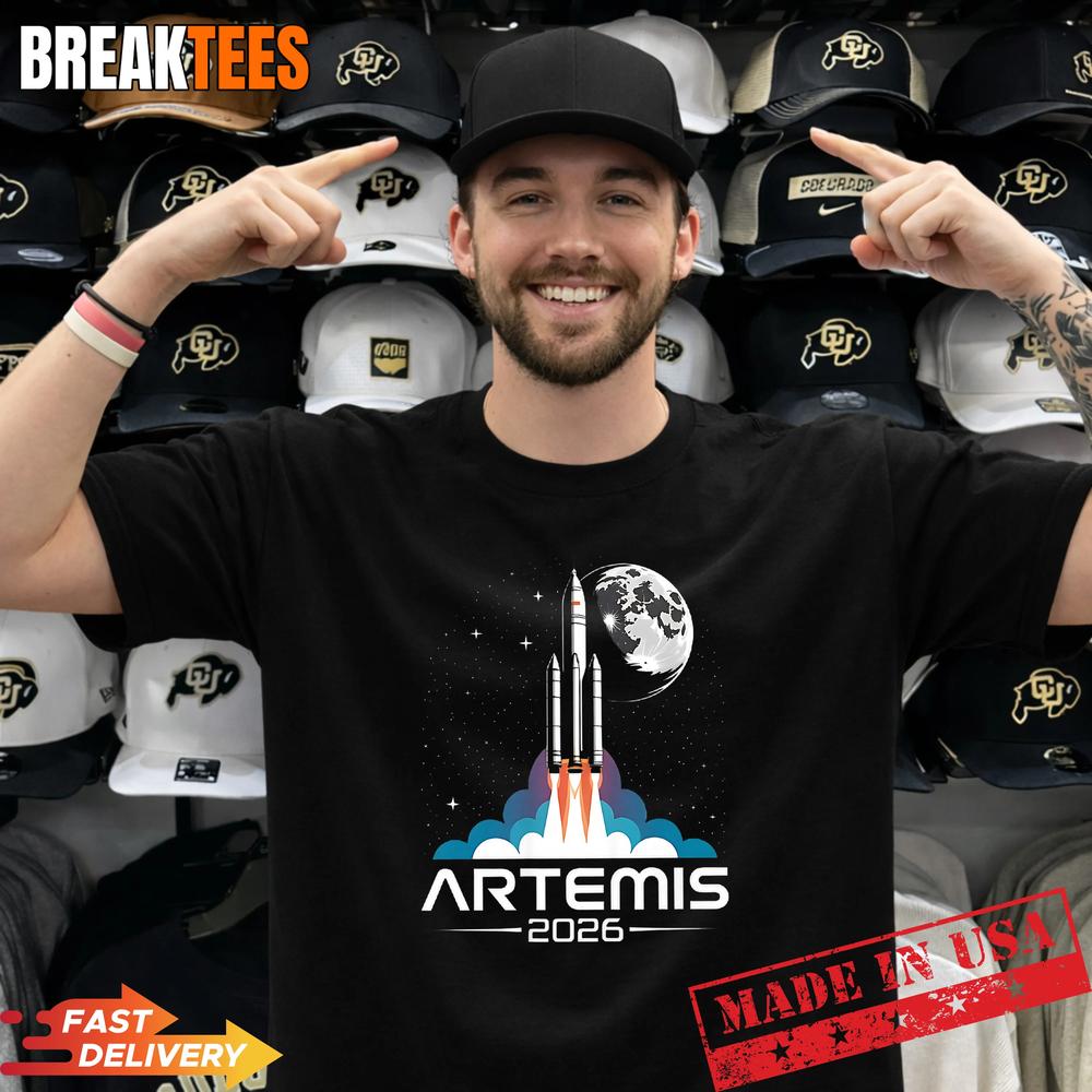 Artemis Launch to The Moon T-Shirt Artemis Launch to The Moon T-Shirt