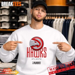 Atlanta Hawks NBA Playoff 2026 logo T-Shirt 3