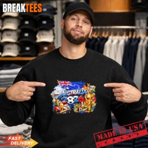 Australia North America Soccer Tournament 2026 T-Shirt 3