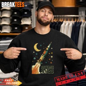 Back to The Moon Artemis II Lunar Mission 2026 Rocket Launch Sweatshirt.jpg