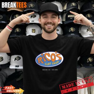 Beachside Rico’s Surf Shop T-Shirt