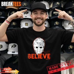 Bernie Parent Believe Mask Philadelphia Hockey Shirt