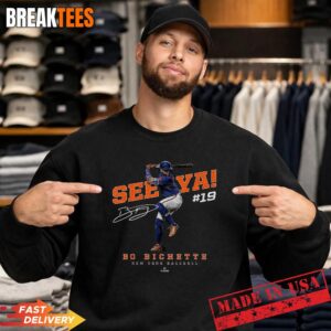 Bo Bichette New York Baseball MLBPA See Ya Shirt 3