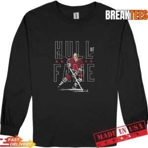 Bobby Hull Chicago Blackhawks Hockey Hull Of Fame Signature T-Shirt 2 Bobby Hull Chicago Blackhawks Hockey Hull Of Fame Signature T-Shirt 2