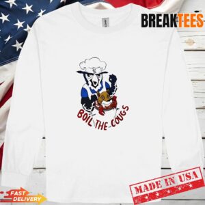 Boil The Cougs Rice Baseball T-Shirt 2