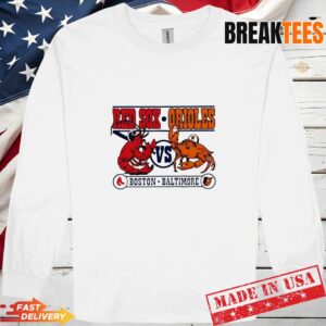 Boston Red Sox Vs Baltimore Orioles Mascot Baseball 2026 Shirt 2