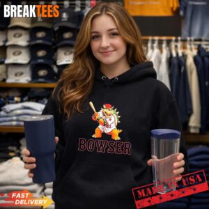 Bowser Caleb Durbin Boston Red Sox Baseball T-Shirt 1 Bowser Caleb Durbin Boston Red Sox Baseball T-Shirt 1