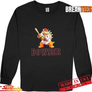 Bowser Caleb Durbin Boston Red Sox Baseball T-Shirt 2 Bowser Caleb Durbin Boston Red Sox Baseball T-Shirt 2