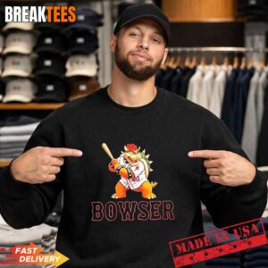 Bowser Caleb Durbin Boston Red Sox Baseball T-Shirt 3 Bowser Caleb Durbin Boston Red Sox Baseball T-Shirt 3