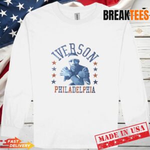 Bradley Cooper Allen Iverson Philadelphia 76ers NBA T-Shirt 2