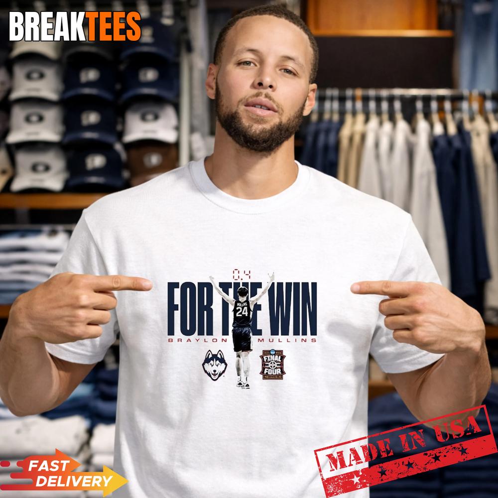 Braylon Mullins UConn Huskies 2026 Men’s Basketball Final Four T-Shirt Braylon Mullins UConn Huskies 2026 Men’s Basketball Final Four T-Shirt