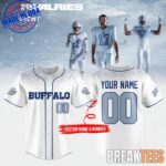 Buffalo Bills Custom Name Number White Baseball Jersey Cold Front 2026