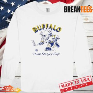 Buffalo Sabres Hockey Think Stanley Cup mascot Long Sleve.jpg