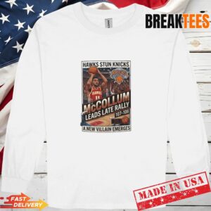 CJ McCollum Hawks Clutch Rally Knicks Stunner Edition T-Shirt 2