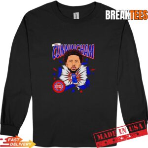 Cade Cunningham number 2 of Detroit Pistons NBA caricature T-Shirt 2