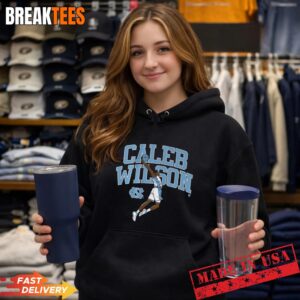 Caleb Wilson UNC Basketball Name Pose Graphic Shirt 3 Caleb Wilson UNC Basketball Name Pose Graphic Hoodie.jpg