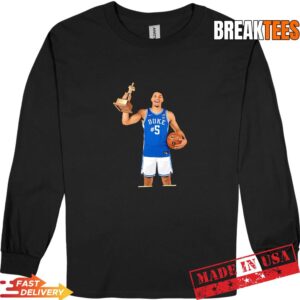 Cameron Boozer the 2026 Naismith Men’s College Player of the Year T Sh Long Sleve