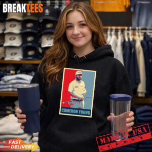 Cameron Young Golfer Hope Vintage T-Shirt 1