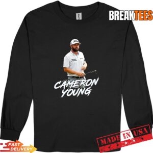 Cameron Young Golfer T-Shirt 2