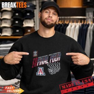 Champion Arizona Wildcats 2026 NCAA Men's Basketball Final Four March Madness Sweatshirt