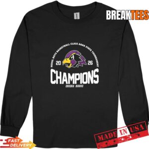 Chaska Hawks MSHSL Boys Basketball Class AAAA State Tournament Champions Long Sleve