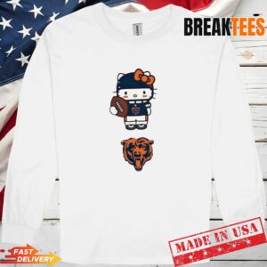 Chicago Bears Football x Hello Kitty Anime T-Shirt 2