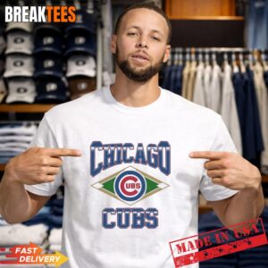 Chicago Cubs Field Diamond Baseball Shirt