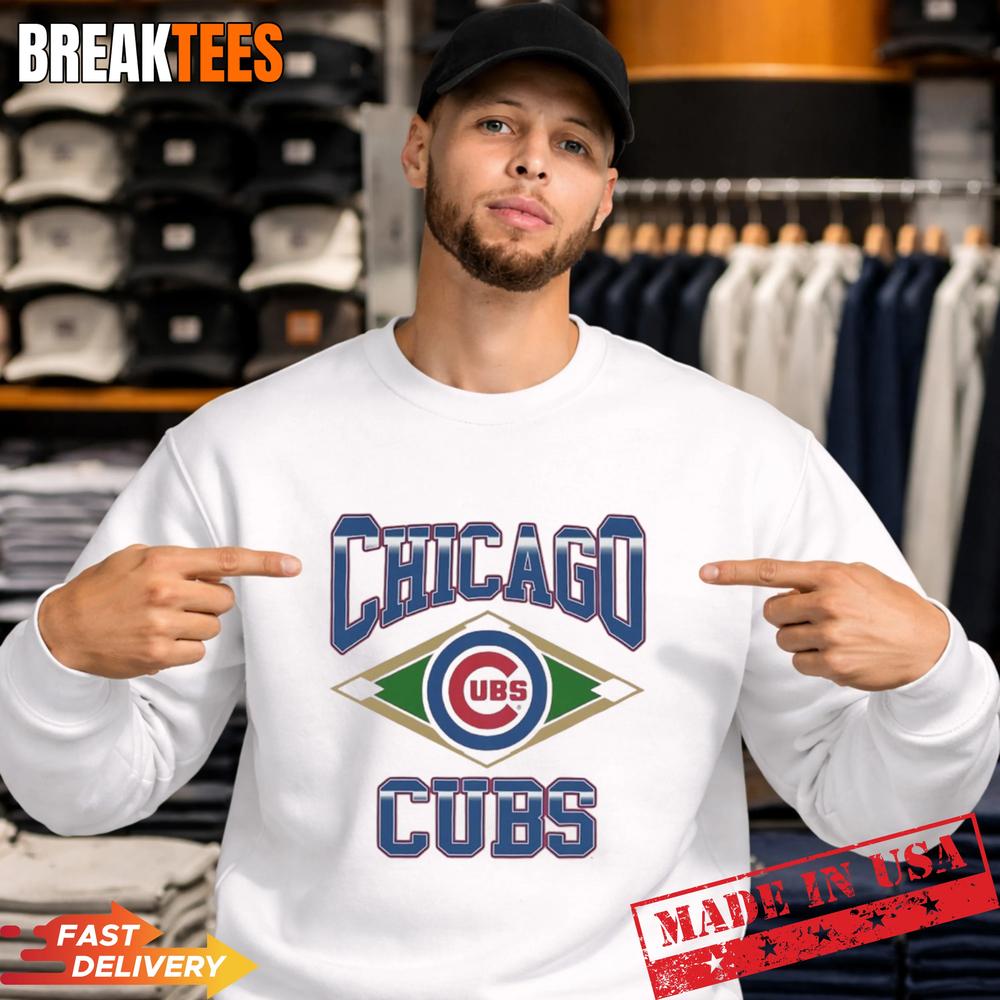 Chicago Cubs Field Diamond Baseball Shirt Chicago Cubs Field Diamond Baseball Shirt