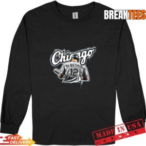 Chicago White Sox baseball The Big Smooth Flowing Paint T-Shirt 2