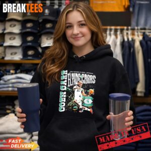 Coen Carr Michigan State Spartans Flying Basketball Graphic Shirt 1