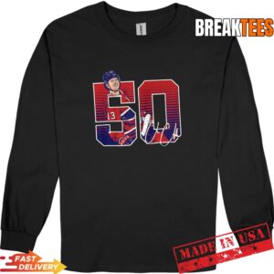 Cole Caufield Montreal Canadiens NHL 50 goals signature t-shirt 2