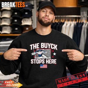 Connor Hellebuyck The Buyck Stops Here Pro Hockey Shirt 3