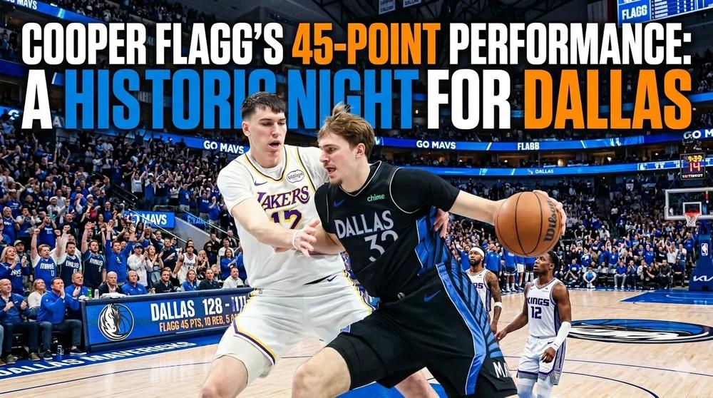 Cooper Flagg’s 45-Point Performance: A Historic Night for Dallas 1 Cooper Flagg’s 45-Point Performance: A Historic Night for Dallas