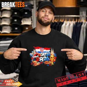 Croatia North America Soccer Tournament 2026 T-Shirt 3