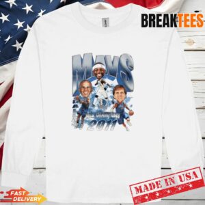 Dallas Mavericks NBA World Champions 2011 players bobblehead t-shirt 2