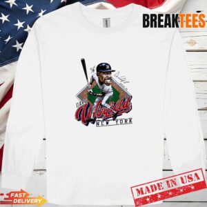 Dave Winfield New York Yankees MLB signature caricature T-Shirt 2