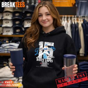 Davey Lopes Los Angeles Dodgers MLB 1945 2026 Thank You Number 15 T-Shirt 1