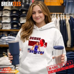 DeMar DeRozan Sacramento Kings NBA T-Shirt 1