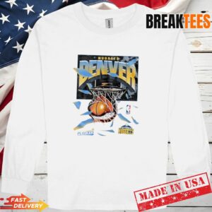 Denver Nuggets NBA playoff 2008 shattered backboard vintage t-shirt 2