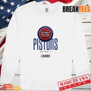 Detroit Pistons NBA Playoff 2026 logo T-Shirt 2