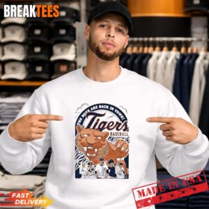 Detroit Tigers The boys are back in town T-Shirt 3