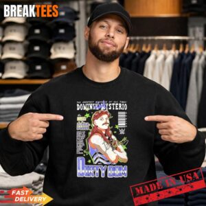 Dominik Mysterio WWE Dirty Dom the greatest mysterio of all time the king of the luchadores t-shirt 3
