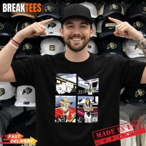 Dominik Mysterio and Liv Morgan WWE ripple junction 00s illustration graphic t-shirt