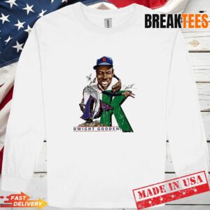 Dwight Gooden New York Mets MLB Signature Caricature T-Shirt 2
