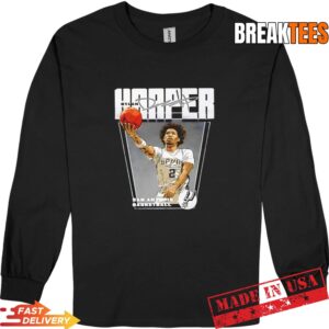 Dylan Harper San Antonio Spurs Basketball Signature Graphic Long Sleve.jpg