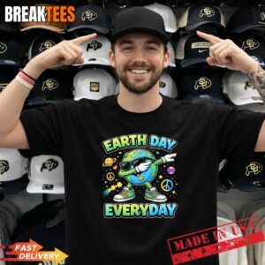 Earth Day Everyday Dabbing Earth Funny Eco Planet Shirt