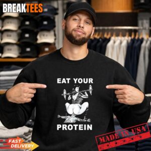 Eat You Protein For Gym-Goers Vintage T-Shirt 3