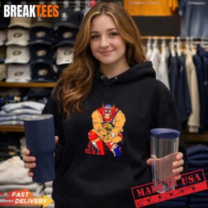 El Grande Americano x Batman WWE graphic Shirt 1